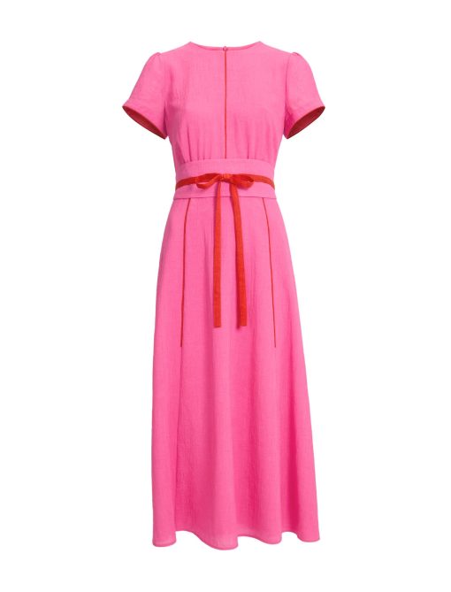 Rosie Techni Voile Maxi Dress - Hot Pink Crimson：圖片 12