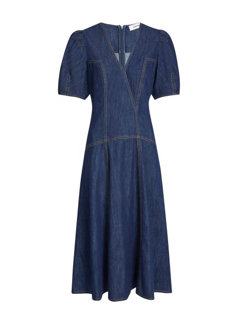 Robin Denim Maxi Dress - Dark Blue：圖片 8