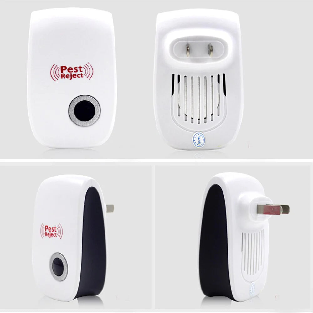 Enhanced Version Electronic Cat Ultrasonic Anti Mosquito Insect Repeller Rat Mouse Cockroach Pest Reject Repellent EUUSUKAU:圖片 4